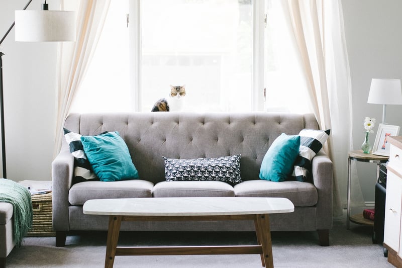 Vintage Glam Living Room